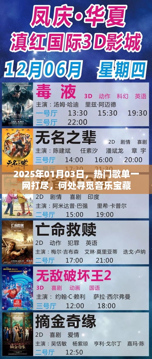 『2025年热门歌单大全，音乐宝藏一网打尽』