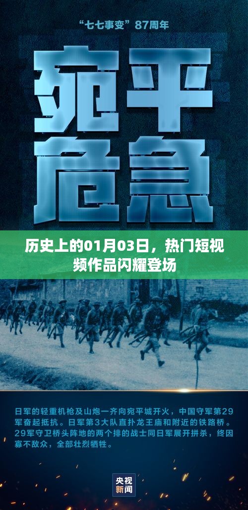 热门短视频作品在历史上的闪耀登场日（01月03日）