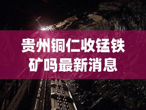 贵州铜仁收锰铁矿吗最新消息：铜仁锰业火灾 