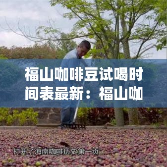 福山咖啡豆试喝时间表最新：福山咖啡,你太让我失望了! 