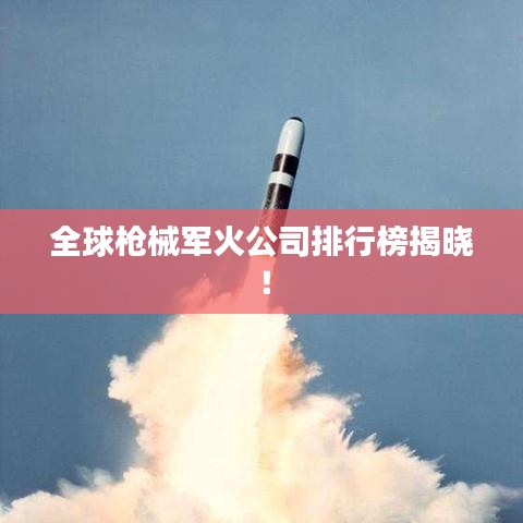 全球枪械军火公司排行榜揭晓！