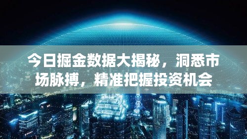 今日掘金数据大揭秘，洞悉市场脉搏，精准把握投资机会