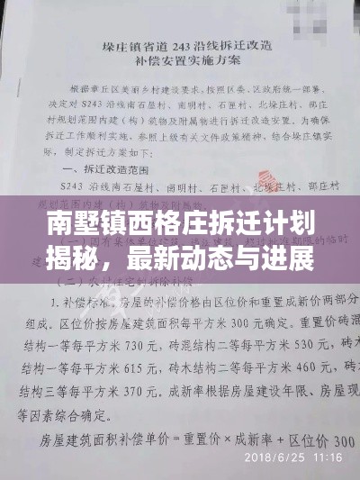 南墅镇西格庄拆迁计划揭秘，最新动态与进展