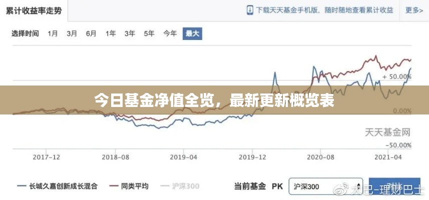 今日基金净值全览，最新更新概览表