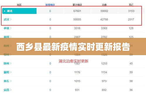 西乡县最新疫情实时更新报告