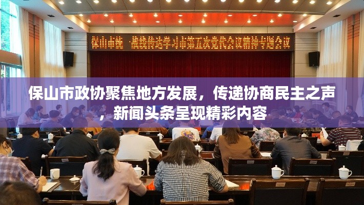 保山市政协聚焦地方发展，传递协商民主之声，新闻头条呈现精彩内容