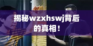 揭秘wzxhswj背后的真相！