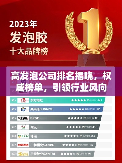 高发泡公司排名揭晓，权威榜单，引领行业风向标