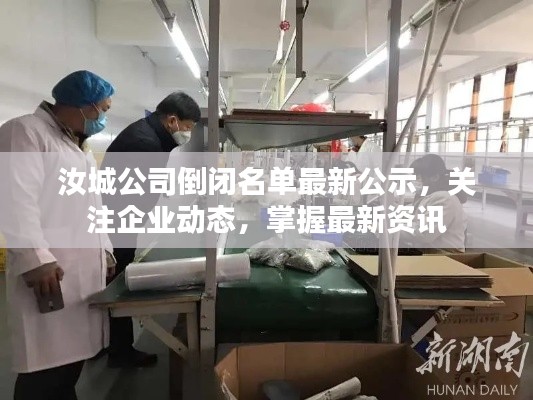 汝城公司倒闭名单最新公示,关注企业动态,掌握最新资讯