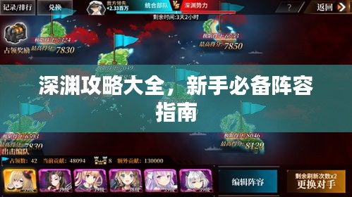 深渊攻略大全，新手必备阵容指南