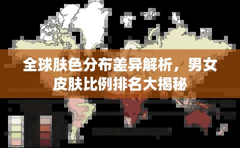全球肤色分布差异解析，男女皮肤比例排名大揭秘