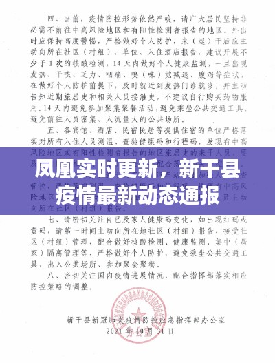 凤凰实时更新，新干县疫情最新动态通报