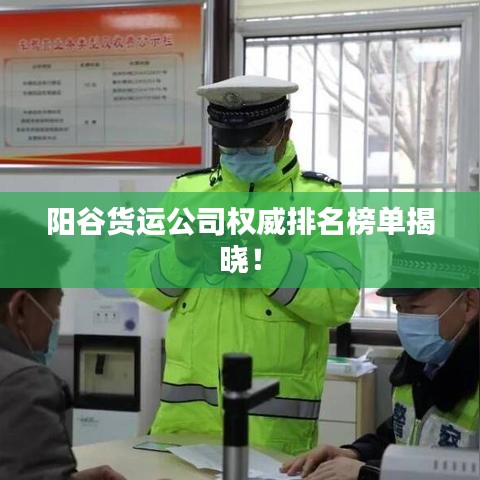 阳谷货运公司权威排名榜单揭晓！