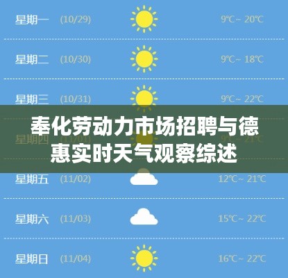 奉化劳动力市场招聘与德惠实时天气观察综述