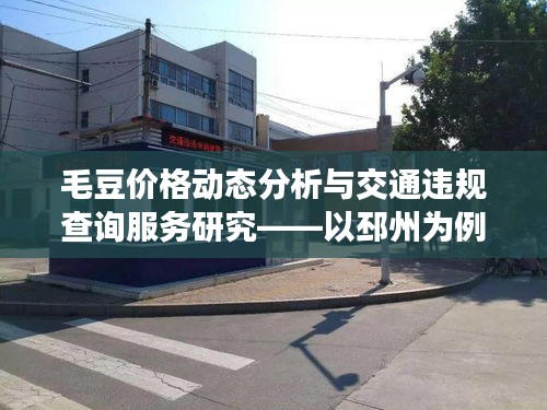 毛豆价格动态分析与交通违规查询服务研究——以邳州为例,地域性市场分析与应用服务探讨