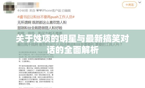 关于姓项的明星与最新搞笑对话的全面解析