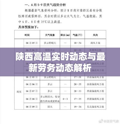陕西高温实时动态与最新劳务动态解析