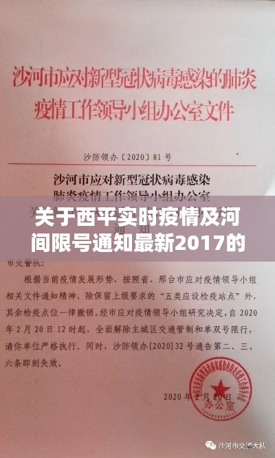 关于西平实时疫情及河间限号通知最新2017的论述
