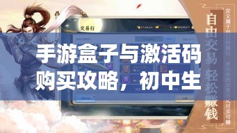 手游盒子与激活码购买攻略，初中生游戏世界的新门户指南