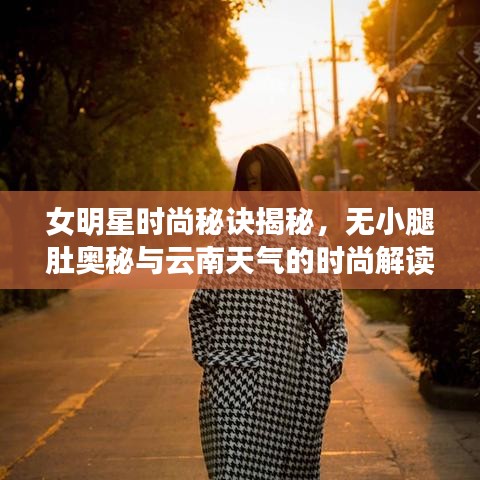 女明星时尚秘诀揭秘，无小腿肚奥秘与云南天气的时尚解读