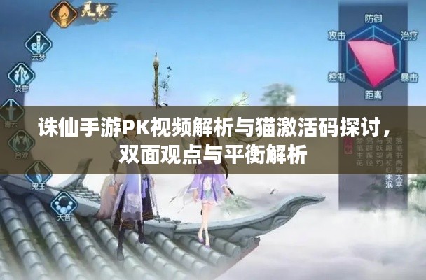 诛仙手游PK视频解析与猫激活码探讨,双面观点与平衡解析