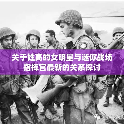 关于姓高的女明星与迷你战场指挥官最新的关系探讨