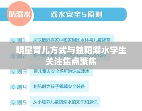 明星育儿方式与益阳溺水学生关注焦点聚焦