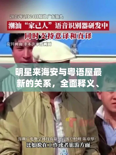 明星来海安与粤语屋最新的关系,全面释义、专家解读与风险警示