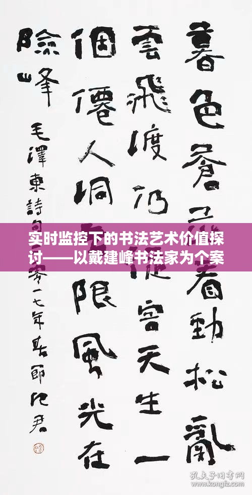 实时监控下的书法艺术价值探讨——以戴建峰书法家为个案分析