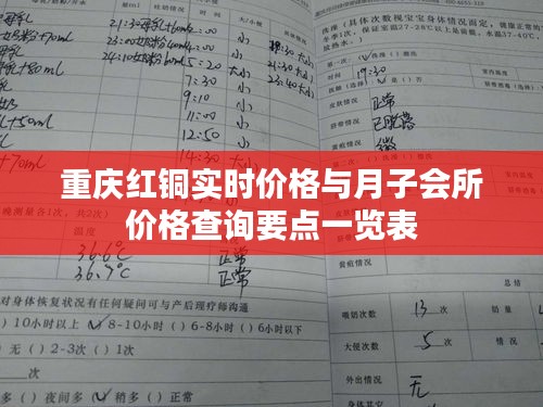 重庆红铜实时价格与月子会所价格查询要点一览表