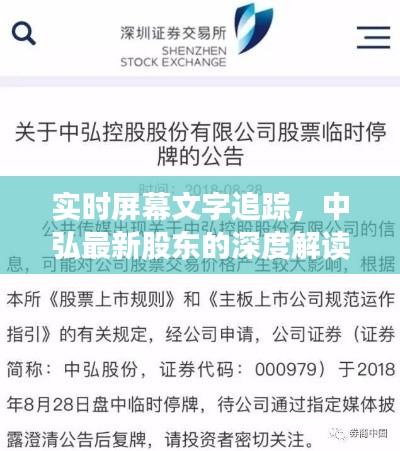 实时屏幕文字追踪,中弘最新股东的深度解读与虚假宣传警惕