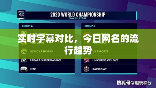 实时字幕对比,今日网名的流行趋势