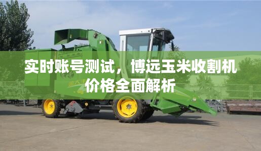 实时账号测试，博远玉米收割机价格全面解析