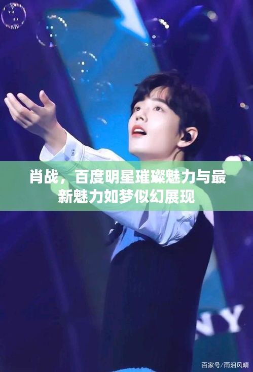 肖战,百度明星璀璨魅力与最新魅力如梦似幻展现